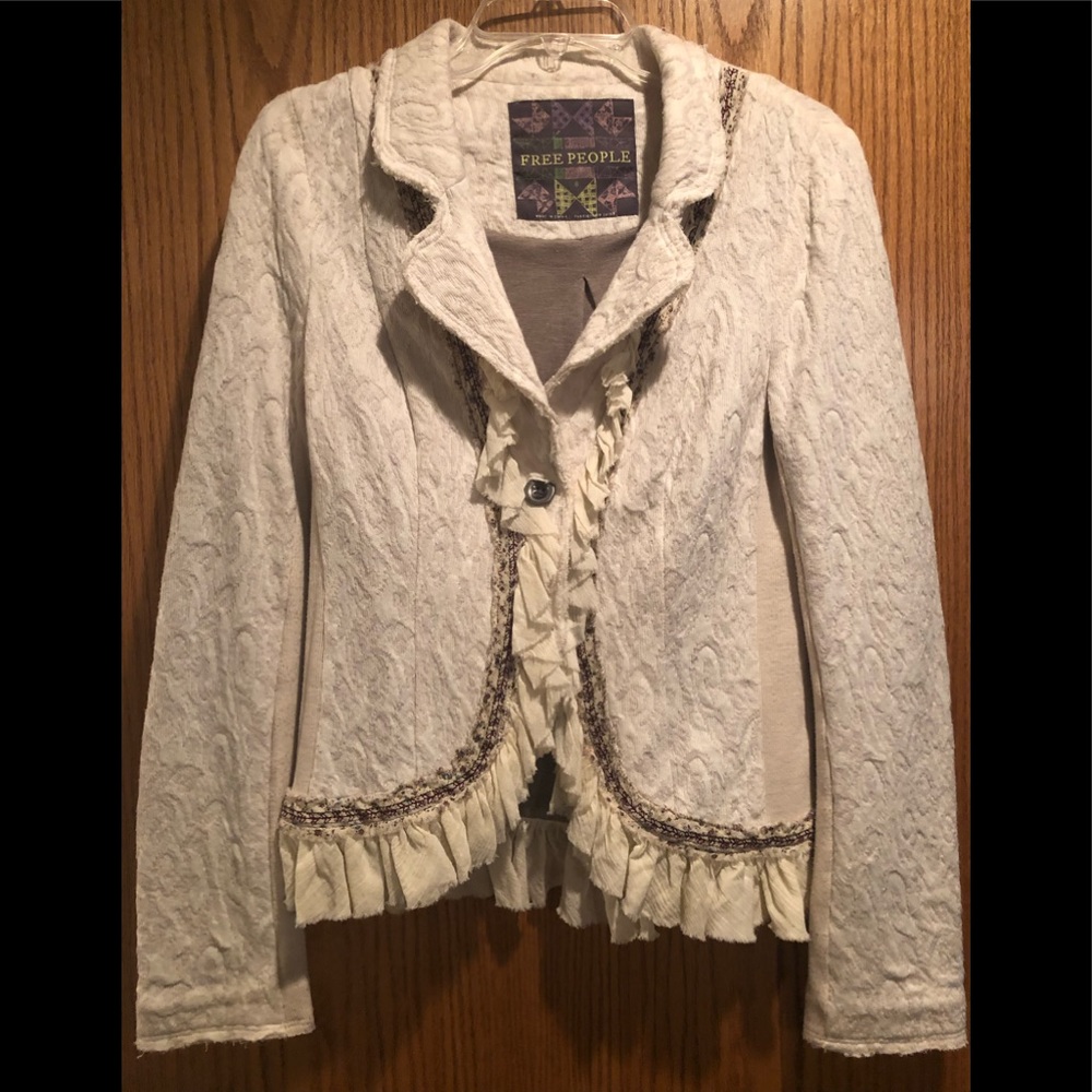 Free People cardigan jacket. . Good condition